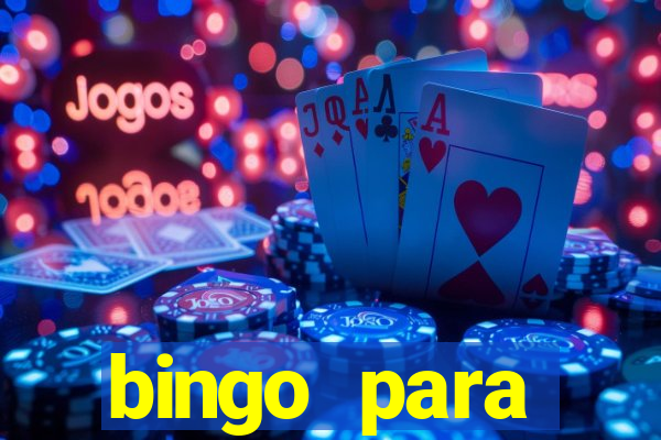 bingo para despedida de solteira para imprimir